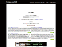 Tablet Screenshot of megaup.125mb.com